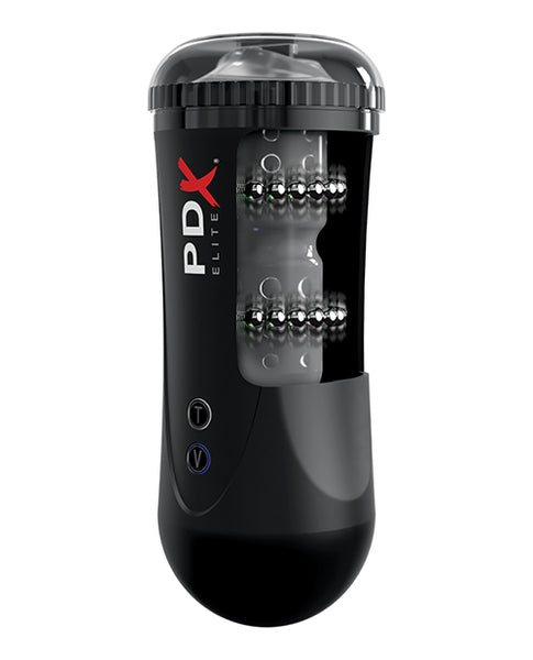 PDX Moto-Stroker Vibrating Penis Sucking Machine Male Masturbation Toy