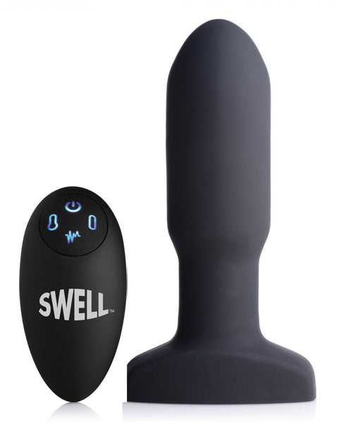 10X Vibrating Inflatable Anal Plug Remote Control Sex Toy For Men - PleasureYouPleasureMe